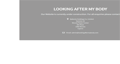 Desktop Screenshot of lookingaftermybody.com